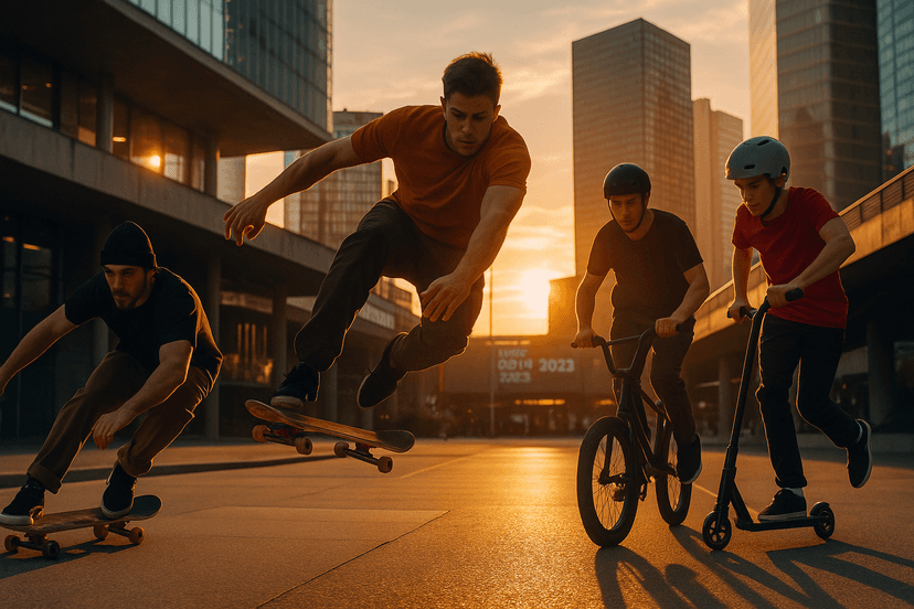 Sports extrêmes urbains : culture, disciplines et lifestyle